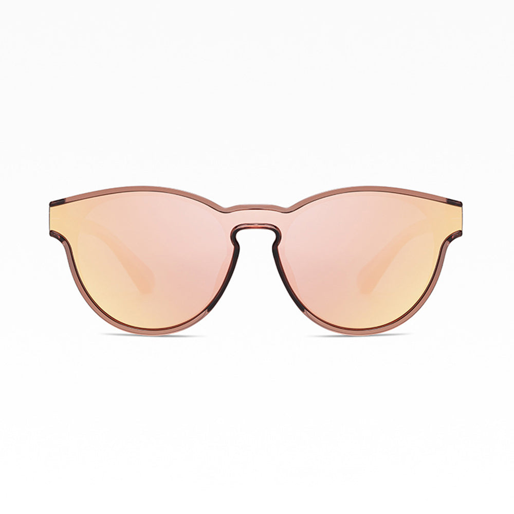 Unisex Techsuit TR7545 Sunglasses, Polarized, UV Protection, Brown