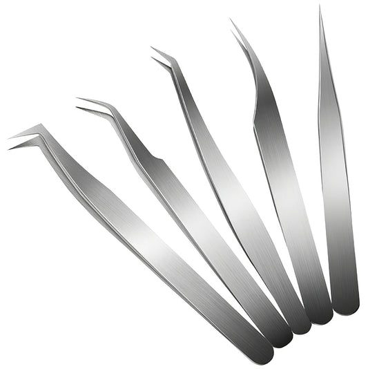 JIMI Home JM-G2305 Tweezers, Set of 5 Pieces