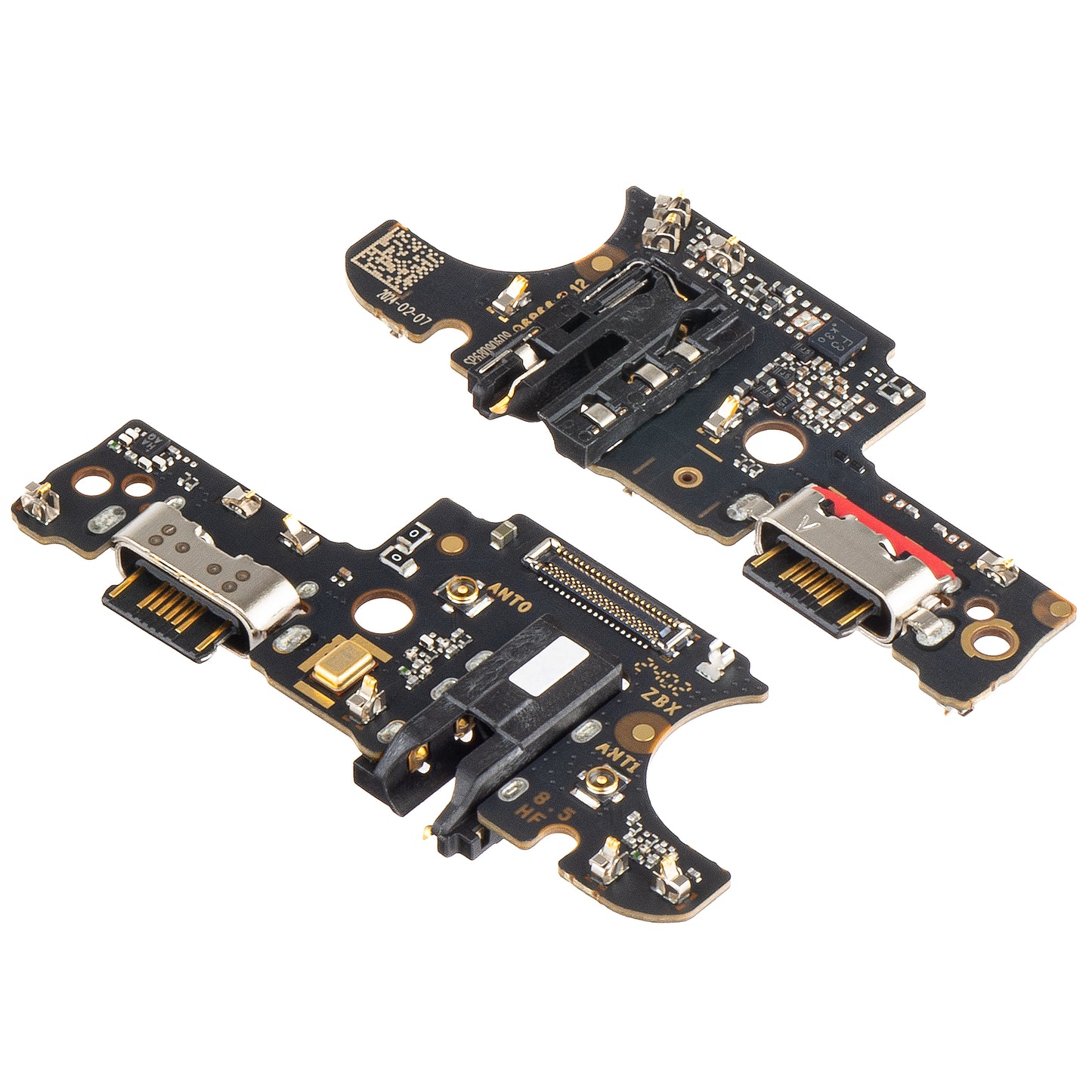 Charging Connector - Audio - Microphone Board for Motorola Moto G54 Power Edition / G54, Service Pack 5P68C23312