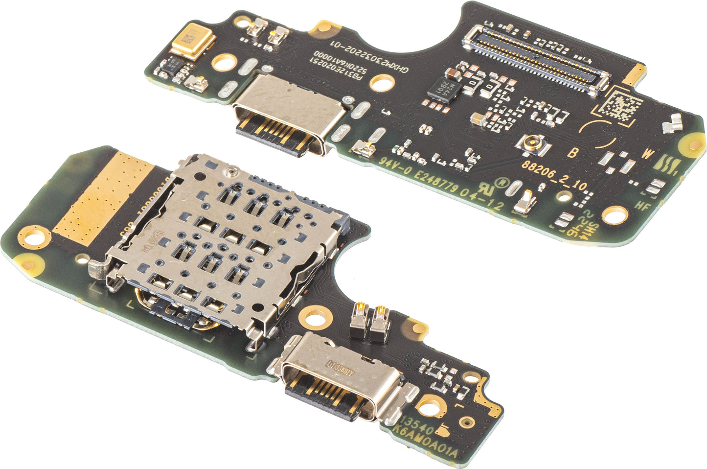 Charging Connector Board - Microphone - SIM Reader Module Xiaomi Redmi Note 12 Pro 4G, Service Pack 5600020K6A00