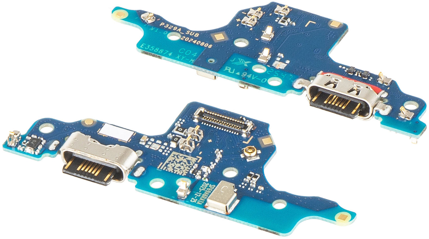 Charging Connector Board - Microphone Motorola Moto G17 / G17 Power, Service Pack 5B28C32091