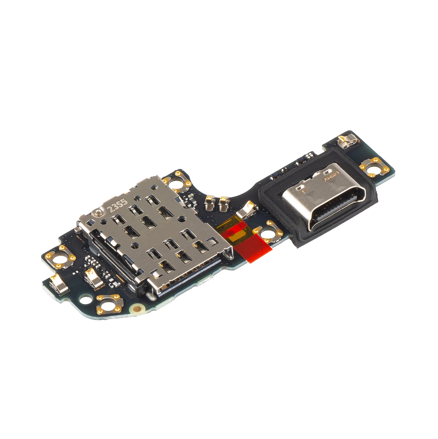 Charging Connector Board - Microphone - SIM Reader Module Huawei nova Y90, Service Pack 02355BPM