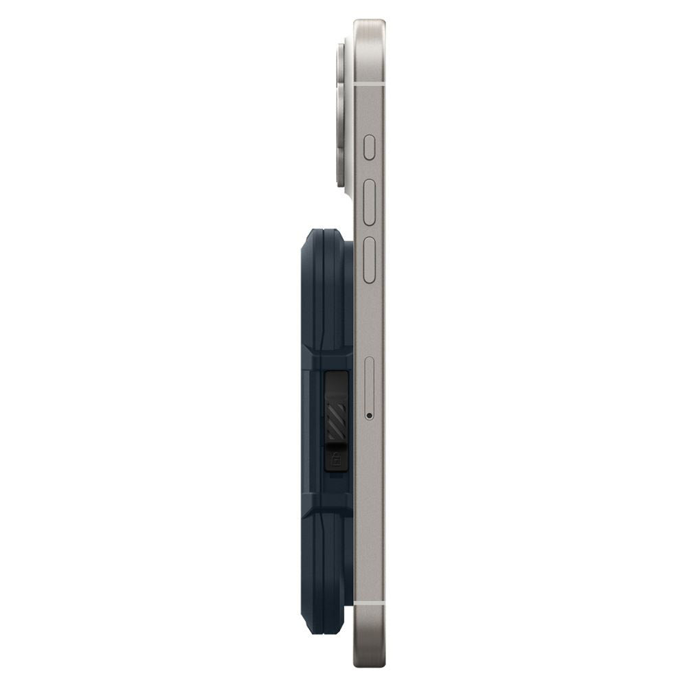 Magsafe Wallet, Spigen, Lock Fit, Black