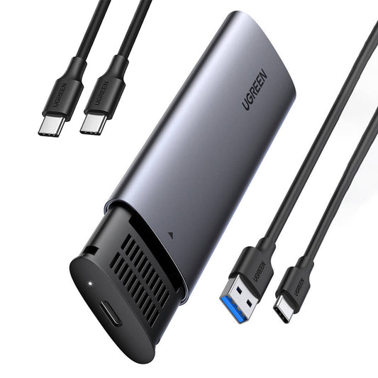 UGREEN CM400 Rack for SSD M.2 NGFF 2230 / 2242 / 2260 / 2280 SATA M.2 NGFF 2230 / 2242 / 2260 / 2280 SATA, Gray