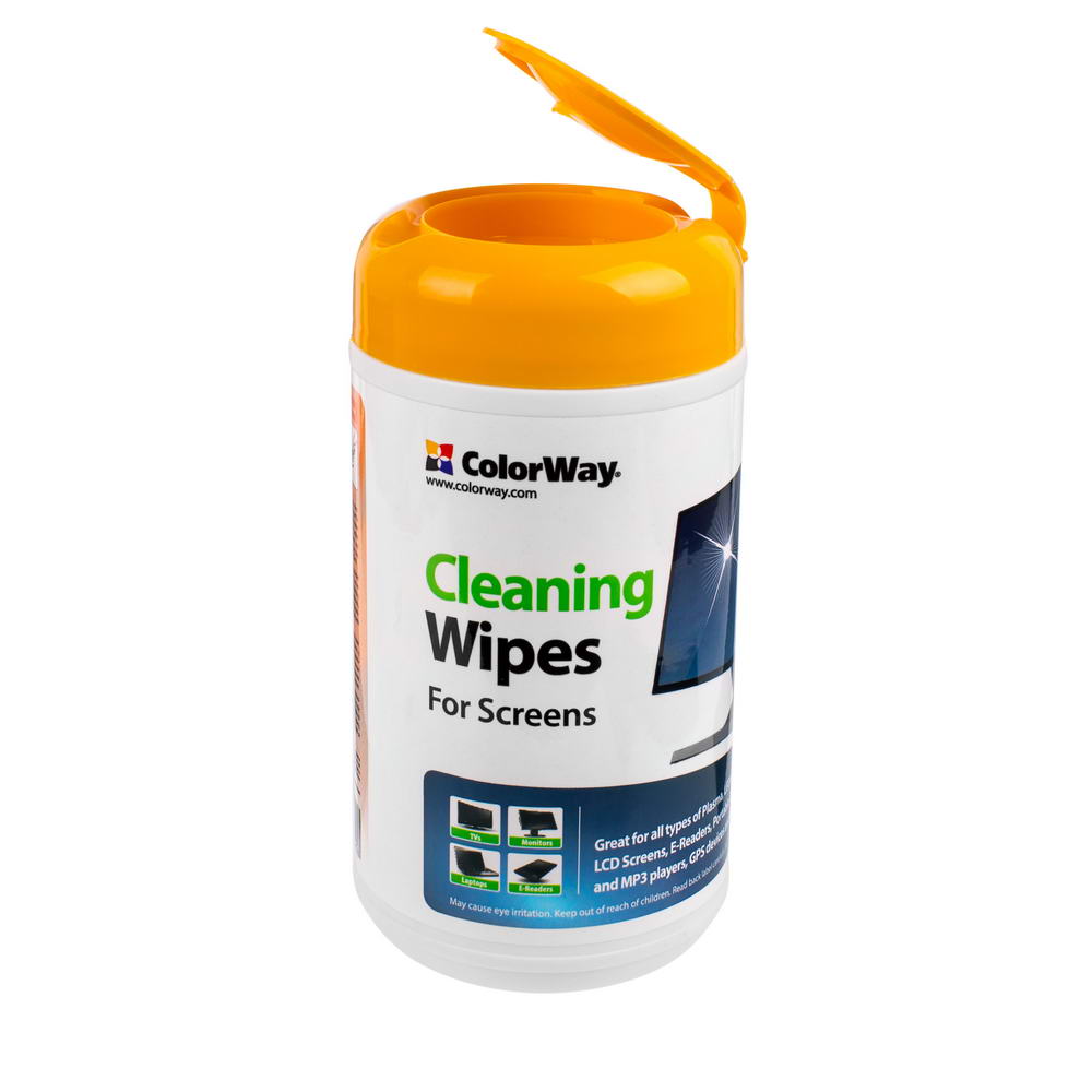 ColorWay CW-1071 Wet Cleaning Wipes, Set of 100 Pieces