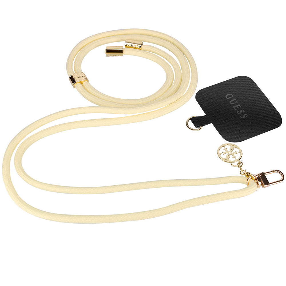 Guess CBDY 4G Charm Phone Lanyard, Pink