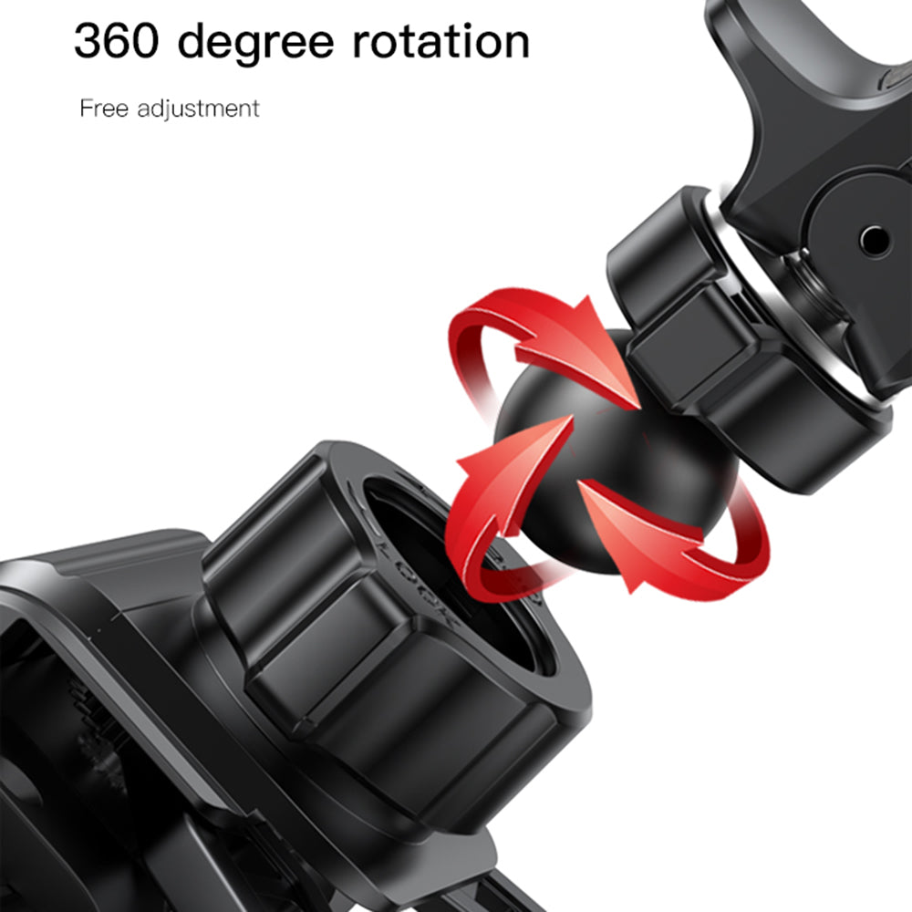 Yesido C166 Car Holder, 4.7inch - 7inch, Black