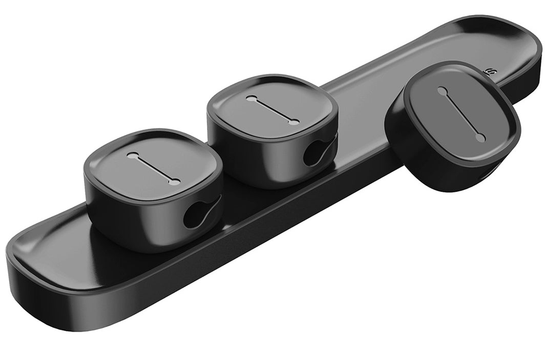 Baseus Peas Cable Organizer, Black ACWDJ-01