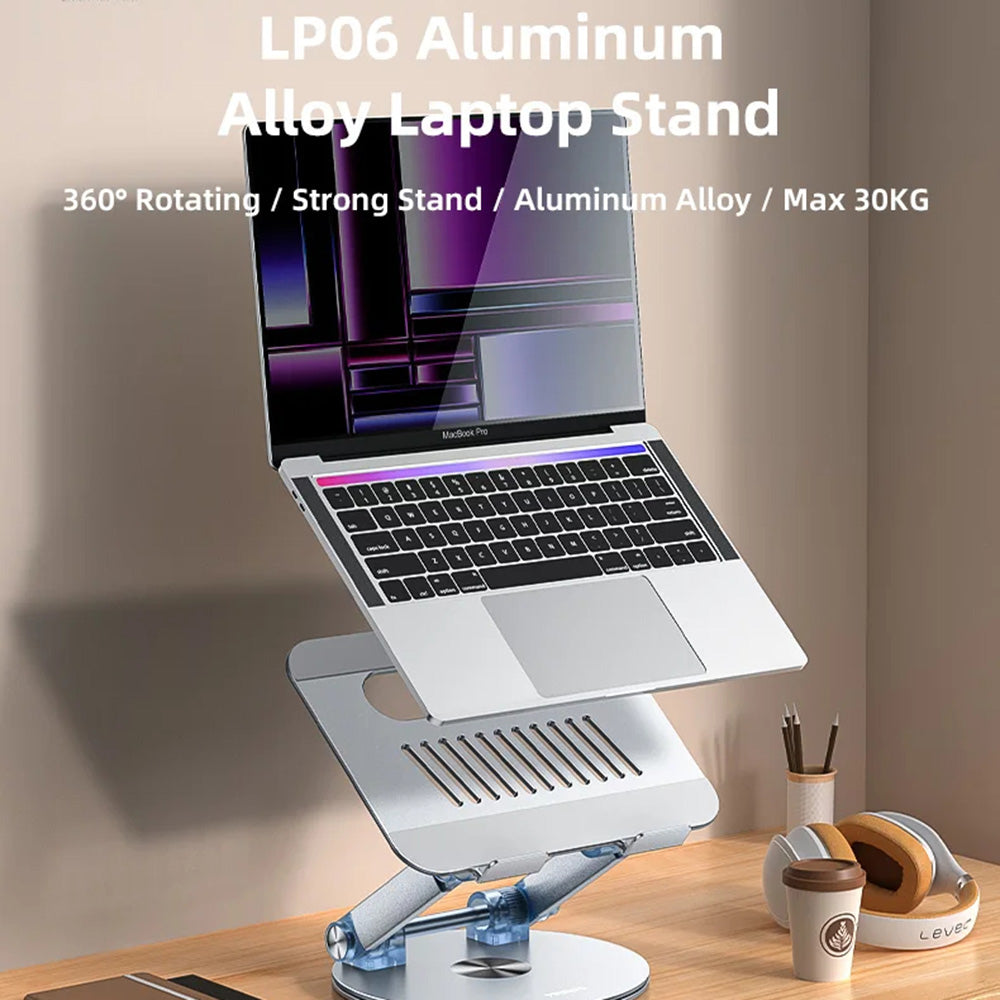 Yesido LP06 Stand for Laptop 10inch - 17.3inch, Silver