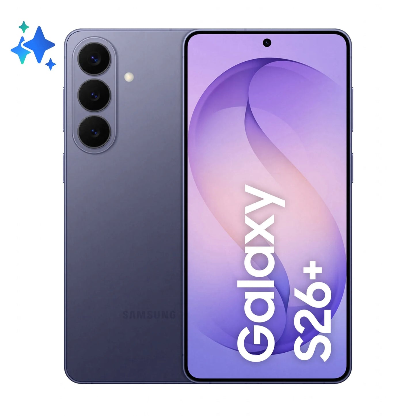 Samsung Galaxy S26+ Mobile Phone, 512GB, 12GB, Cobalt Violet EU SM-S947BZVGEUE