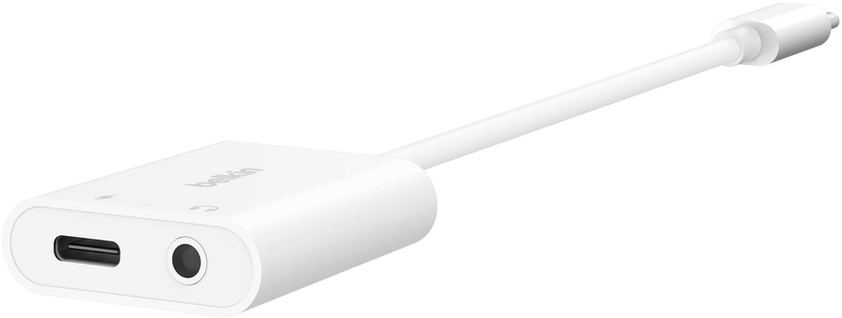 USB-C Audio Adapter - 3.5mm / USB-C Belkin RockStar, Black NPA004btBK