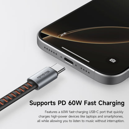 USB-C Audio Adapter - USB-C / USB-C McDodo CA-3370, Gray