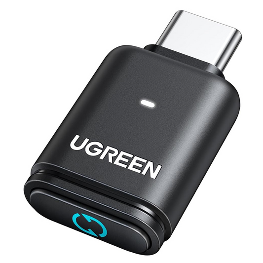 UGREEN BT501 USB-C Bluetooth Adapter, Black, Refurbished