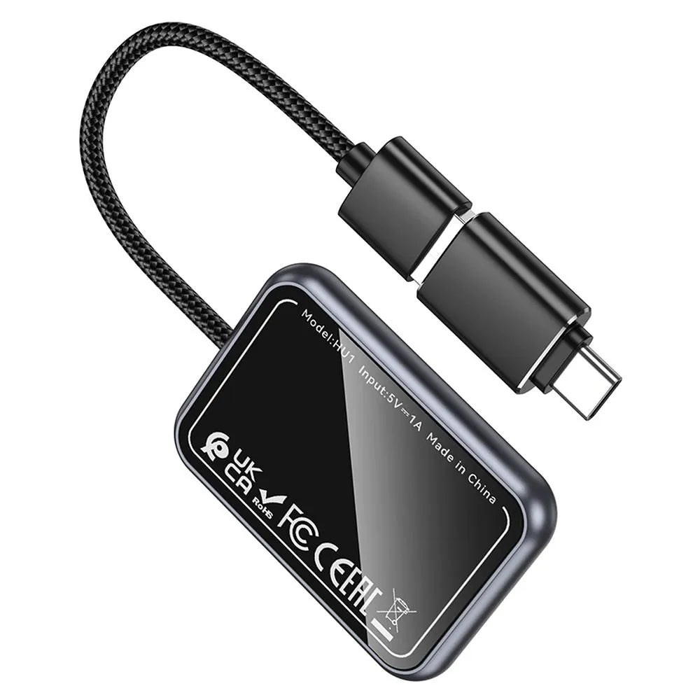 HOCO HU1 Wireless Carplay Adapter for Apple iPhone Series