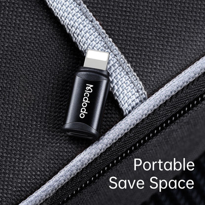 USB-C to Lightning McDodo OT-7680 Data and Charging Adapter, Black