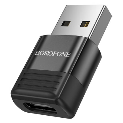 USB-C to USB-A Data and Charging Adapter Borofone BV18, Black