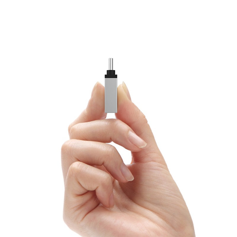 OTG USB-A - USB-C Adapter Borofone BV3, Silver