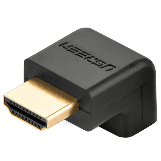 UGREEN Angled Video Adapter, HDMI - HDMI, 4K, Black