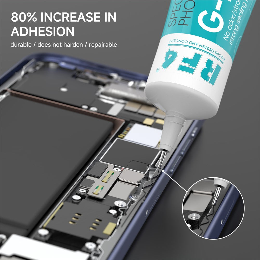 RF4 G-Phone Liquid Adhesive, 60ml, Black
