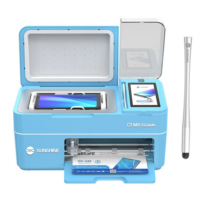 Sunshine C3 Mix Ultra UV Vacuum Laminating Machine for Applying UV Protection / Hydrogel Films, 2in1