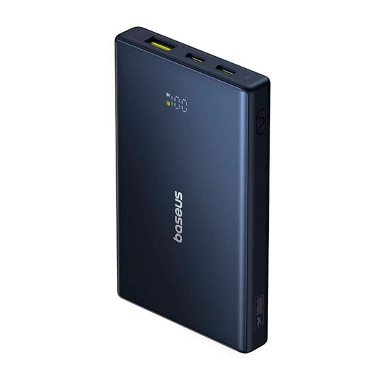 Baseus PicoGo External Battery, 10000mAh, 20W, QC + PD, 1 x USB-A - 2 x USB-C, Black P10076801123-00