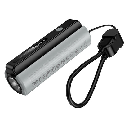 Borofone BJ87 Star External Battery, 5000mAh, 10W, 1 x USB-C, Gray