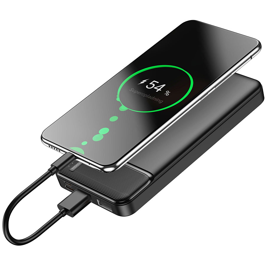 MaXlife MXPB-01 External Battery, 10000mAh, 12W, 2 x USB-A, Black