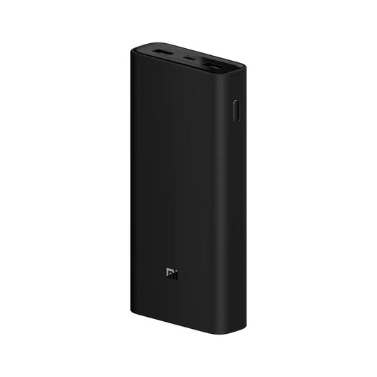 Xiaomi Mi External Battery, 20000mAh, 50W, QC + PD, 2 x USB-A - 1 x USB-C, Black BHR5121GL BHR5121GL