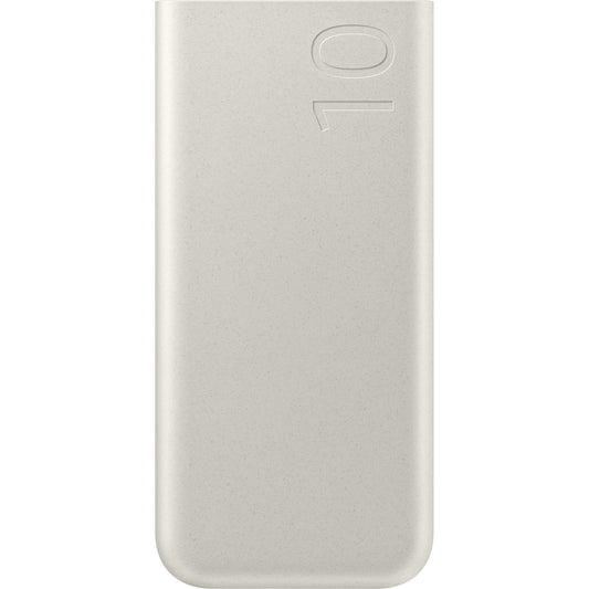 Samsung External Battery, 10000mAh, 25W, PD, 2 x USB-C, Beige, Resealed EB-P3400XUEGEU