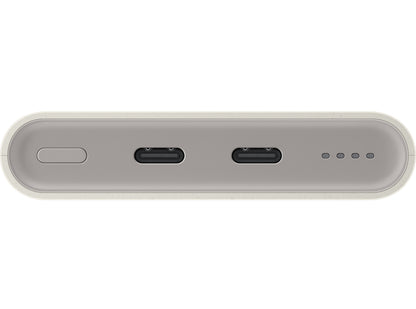 Samsung External Battery, 10000mAh, 25W, PD, 2 x USB-C, Beige, Resealed EB-P3400XUEGEU