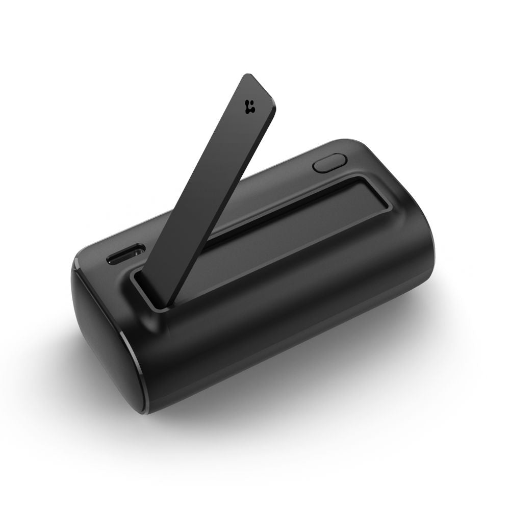 Spigen External Battery, 5000mAh, 22.5W, PD, 1 x USB-C, Black