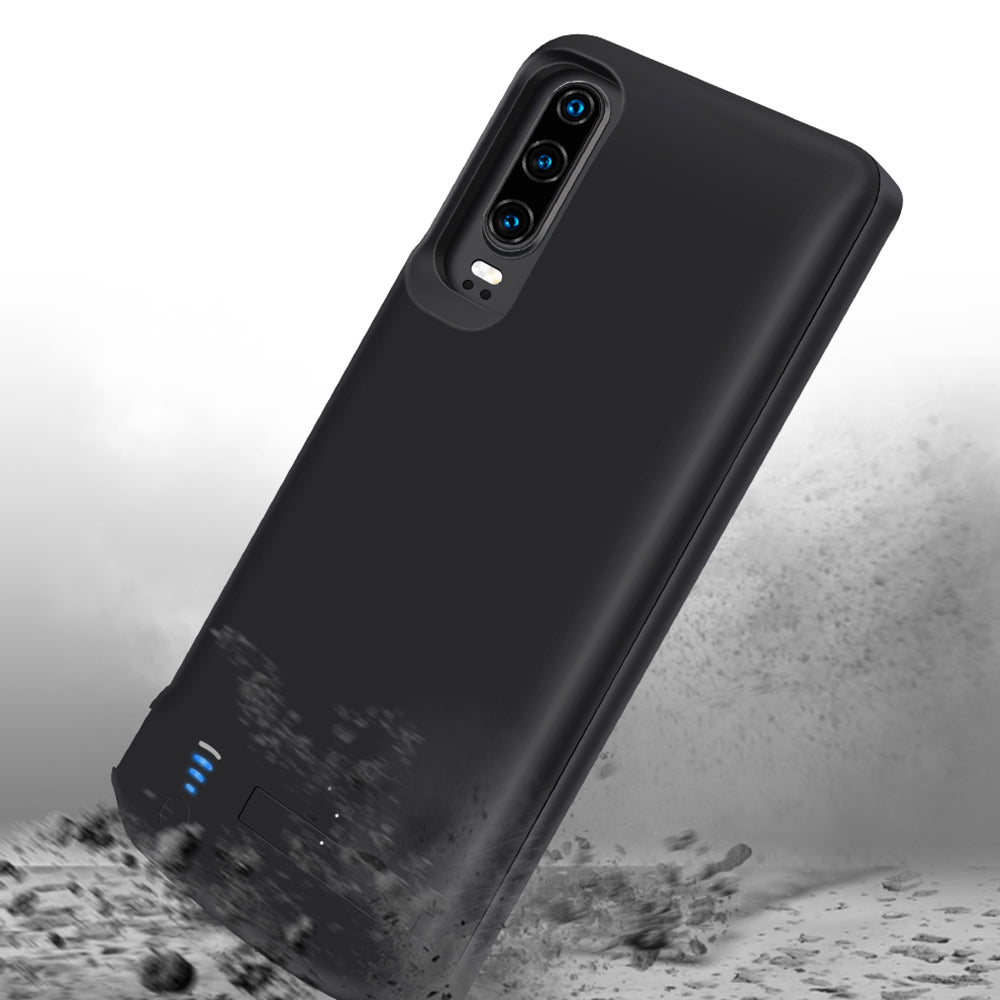 External Battery Case Techsuit Power Pro Battery for Huawei P30 Pro New Edition / P30 Pro, 5000mAh, Black