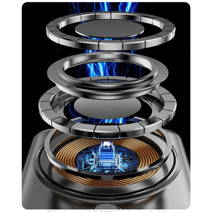 Dudao K29 Wireless External Battery, 10000mAh, 20W, PD + FQI, 1 x Lightning - 1 x QI - 1 x USB-C, Gray