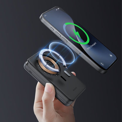 McDodo MC-6310 2in1 Wireless External Battery, 10000mAh, 20W, PD + FQI, 1 x USB-C, Black