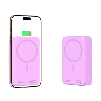 External Wireless Battery Tech-Protect PB12 LifeMag, 20000mAh, 20W, QC + PD + FQI, 1 x QI - 1 x USB-A - 1 x USB-C, Purple