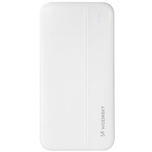 External Battery WZK WPBWE1, 10000mAh, 10W, 2 x USB-A, White