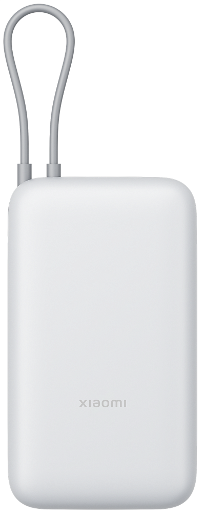 Xiaomi External Battery, 20000mAh, 22.5W, QC + PD, 1 x USB-A - 2 x USB-C, Silver BHR9738GL