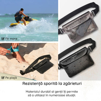 Spigen Aqua Shield Waterproof Pouch, Universal, Black AMP04532