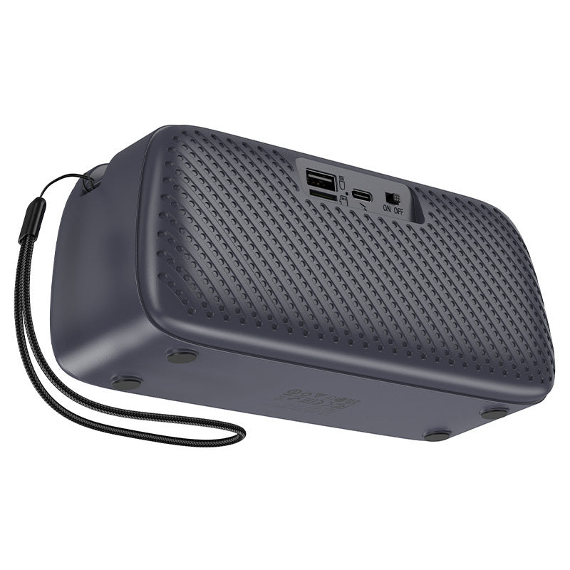 Borofone BR108 Serenjoy Portable Bluetooth Speaker, 5W, TWS, Gray