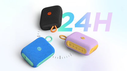 Bugani Rove Go 5 Portable Bluetooth Speaker, 12W, TWS, Waterproof, Black