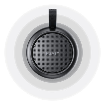 HAVIT SK879BT Portable Bluetooth Speaker, 8W, RGB, Waterproof, Black