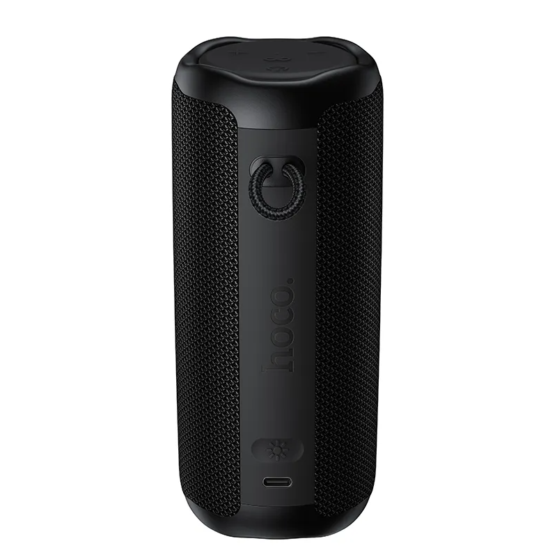 HOCO HC50 Portable Bluetooth Speaker, 8W, TWS, RGB, Waterproof, Black