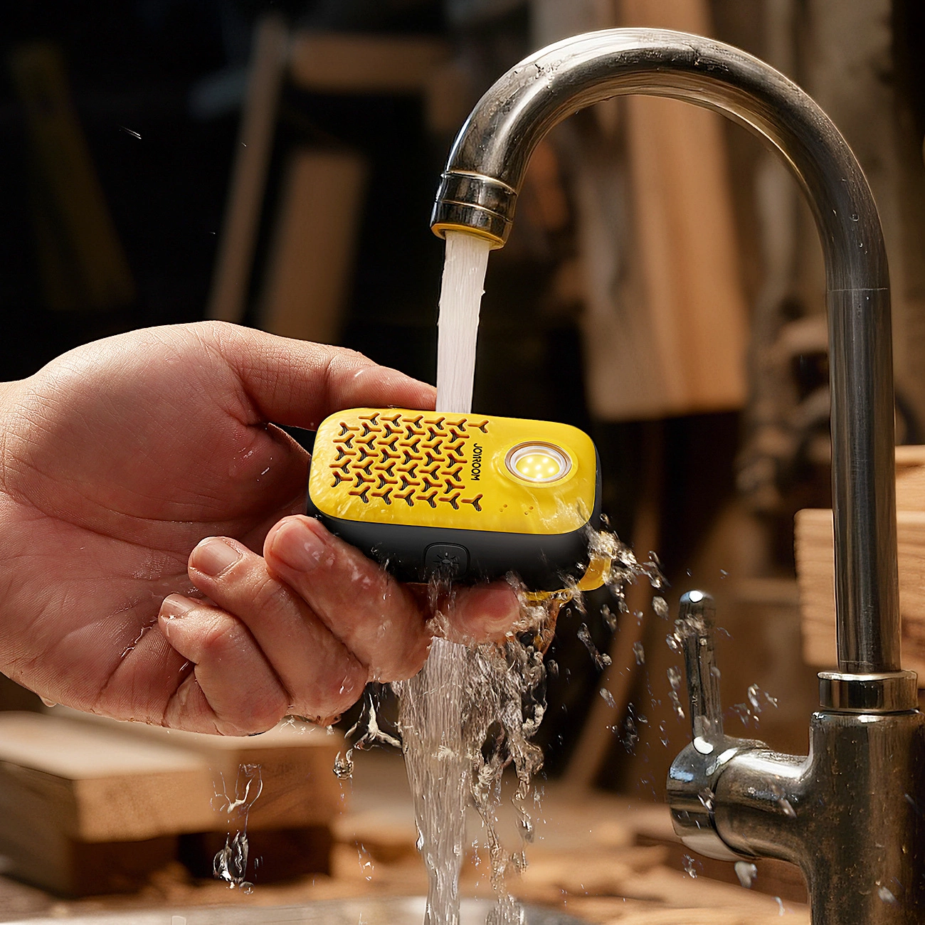 Joyroom Maya JR-MS03 Portable Bluetooth Speaker, 5W, Waterproof, Yellow