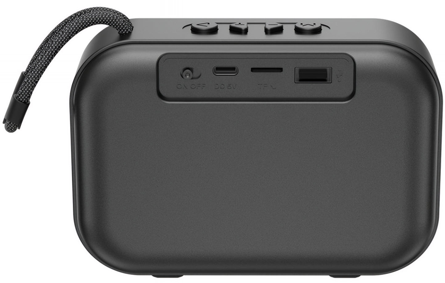 XO Design F66 Portable Bluetooth Speaker, 5W, RGB, Black