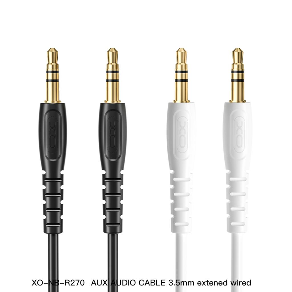 Audio Cable 3.5mm - 3.5mm XO Design NB-R270, 1m, Black