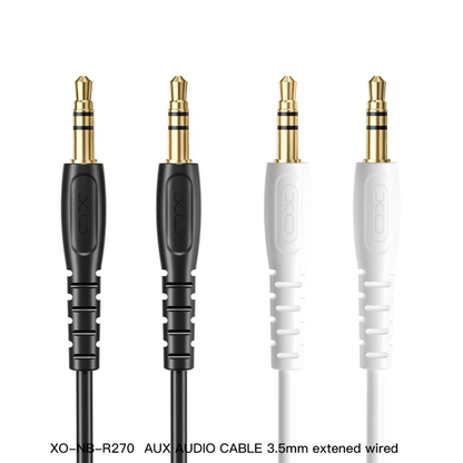 Audio Cable 3.5mm - 3.5mm XO Design NB-R270, 1m, Black