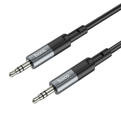 Audio Cable 3.5mm - 3.5mm HOCO UPA23, 1m, Gray