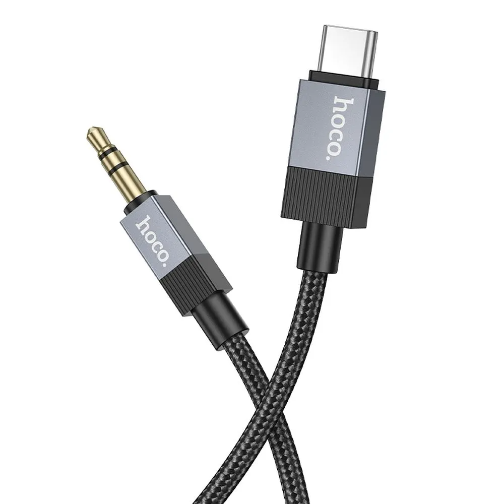 USB-C to 3.5mm Audio Cable HOCO UPA32B, 1m, Black