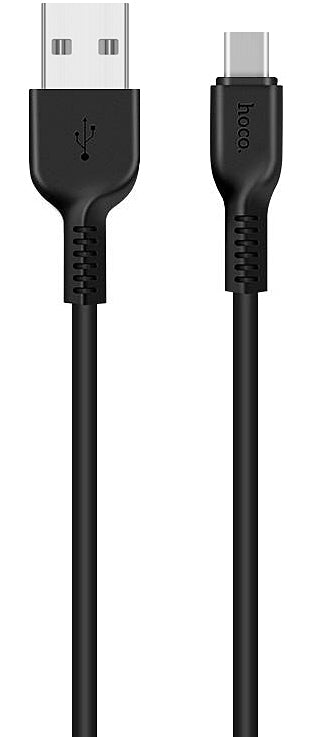 USB-A to USB-C Data and Charging Cable HOCO X13 Easy, 18W, 1m, Black