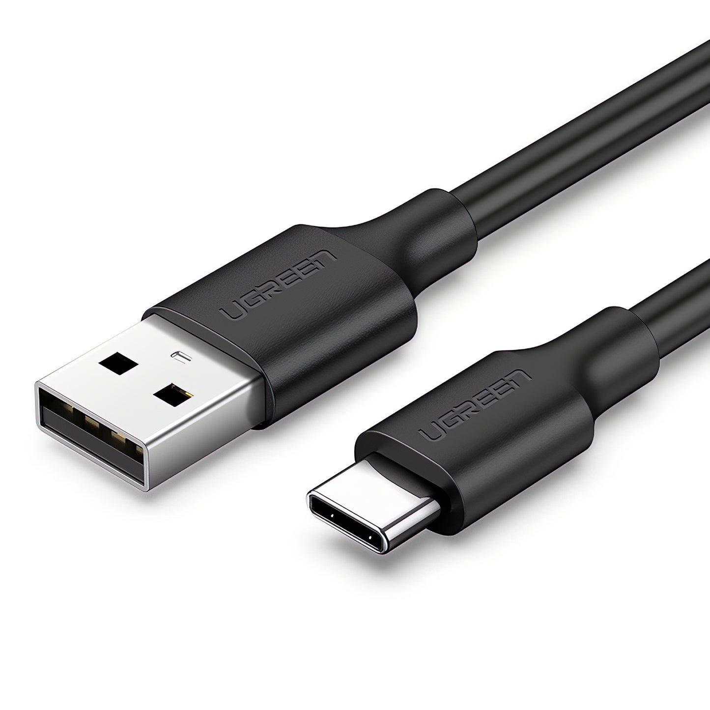 UGREEN US287 USB-A to USB-C Data and Charging Cable, 18W, 2m, Black